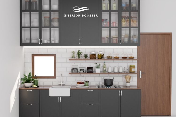 Desain pantry minimalis 3D, Sumber : doc pribadi