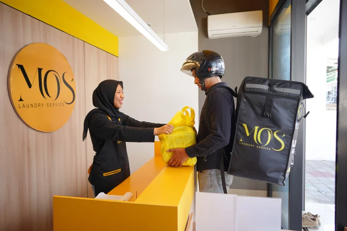 Tempat laundry dengan layanan berkualitas, Sumber: moslaundryexpress.com