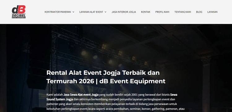 DB Event Equipment, Sumber: dbeventequipment.com