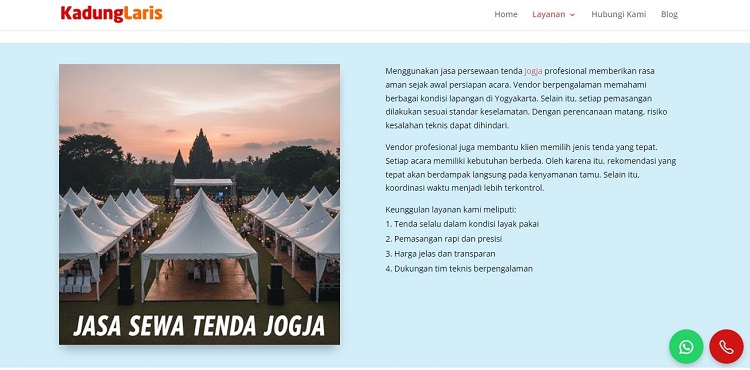 Kadung Laris, Sumber: kadunglaris.com
