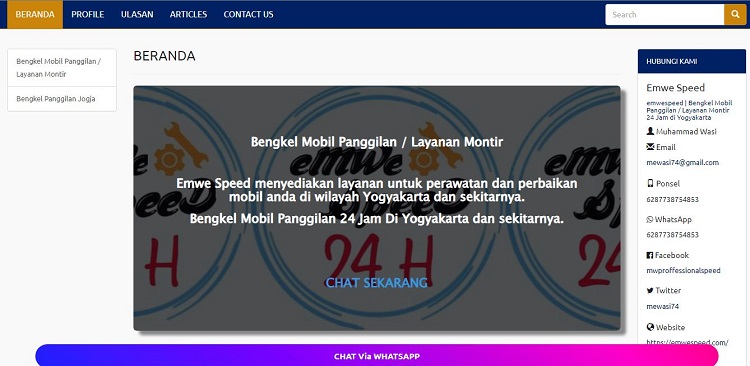 Bengkel Emwe Speed, Sumber: emwespeed.com